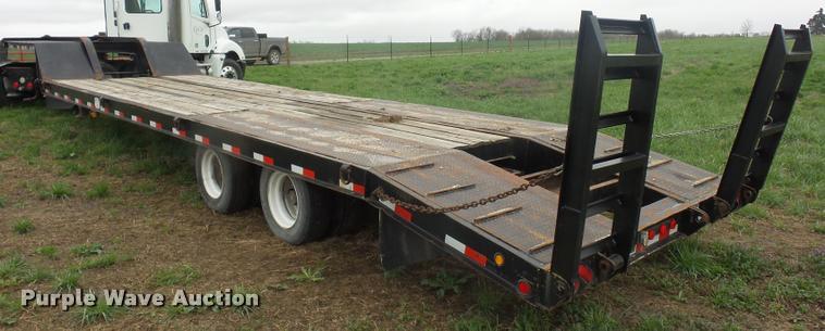 image for item L4661 2014 Haul Ass Trailers LB35-T lowboy equipment trailer
