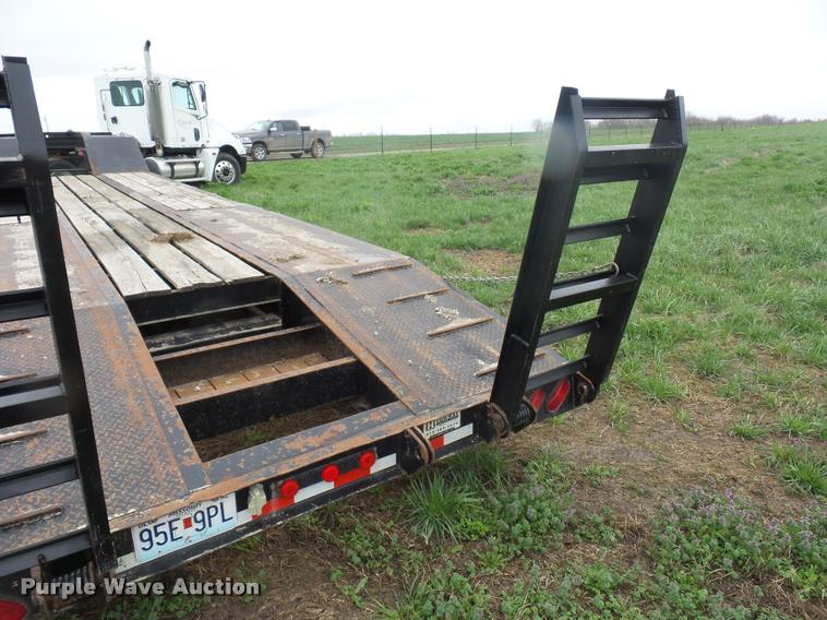 image for item L4661 2014 Haul Ass Trailers LB35-T lowboy equipment trailer