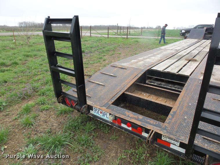 image for item L4661 2014 Haul Ass Trailers LB35-T lowboy equipment trailer