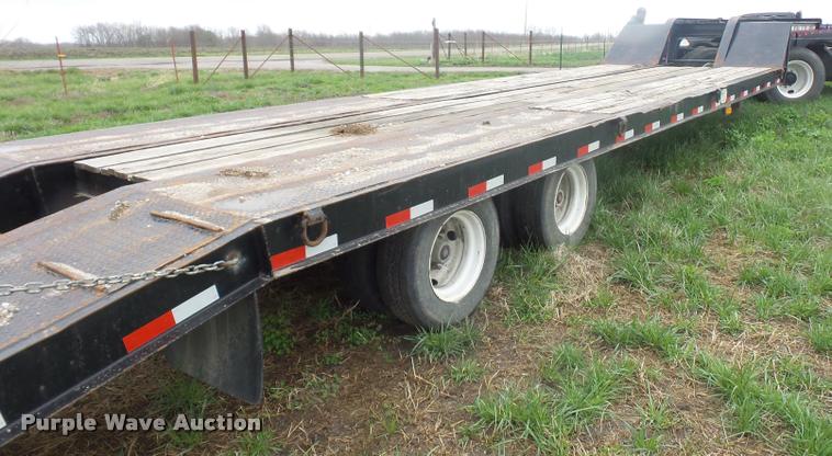 image for item L4661 2014 Haul Ass Trailers LB35-T lowboy equipment trailer