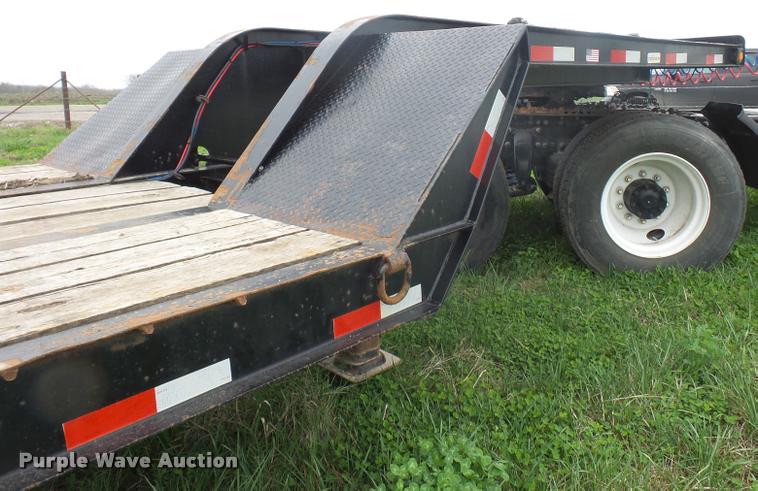 image for item L4661 2014 Haul Ass Trailers LB35-T lowboy equipment trailer