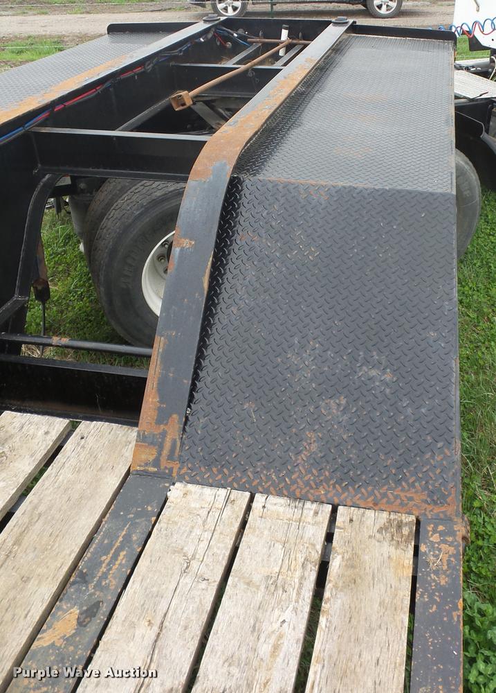 image for item L4661 2014 Haul Ass Trailers LB35-T lowboy equipment trailer