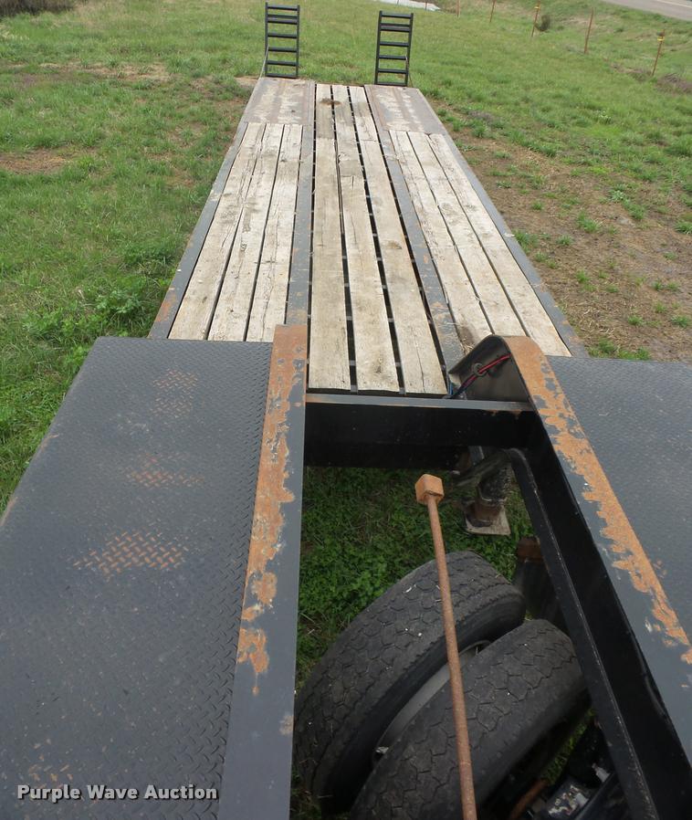 image for item L4661 2014 Haul Ass Trailers LB35-T lowboy equipment trailer