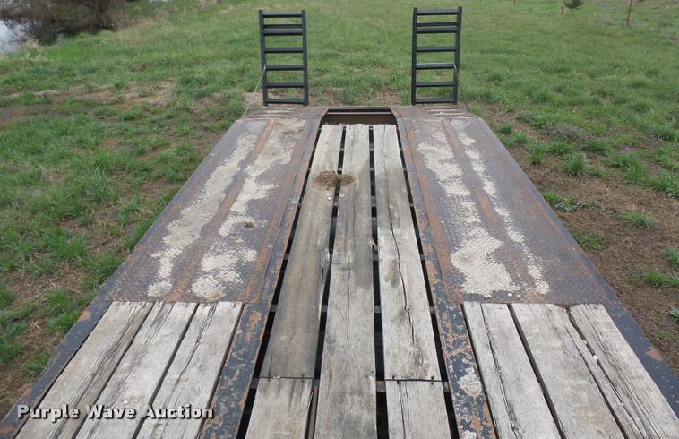 image for item L4661 2014 Haul Ass Trailers LB35-T lowboy equipment trailer