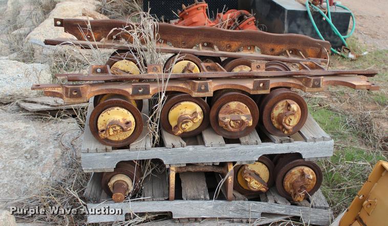 image for item L4958 John Deere 850C dozer rollers and rock guards