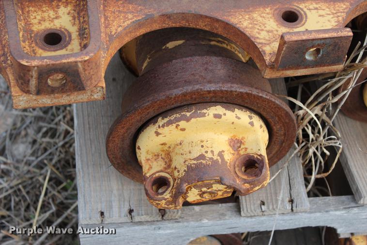 image for item L4958 John Deere 850C dozer rollers and rock guards