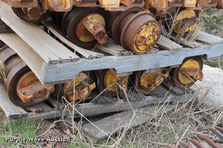 image for item L4958 John Deere 850C dozer rollers and rock guards