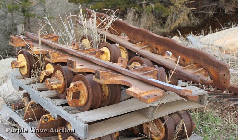 image for item L4958 John Deere 850C dozer rollers and rock guards