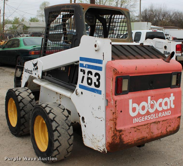 image for item L4960 2000 Bobcat 763 skid steer