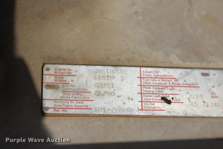 image for item L4970 1990 Freightliner FLD dump truck