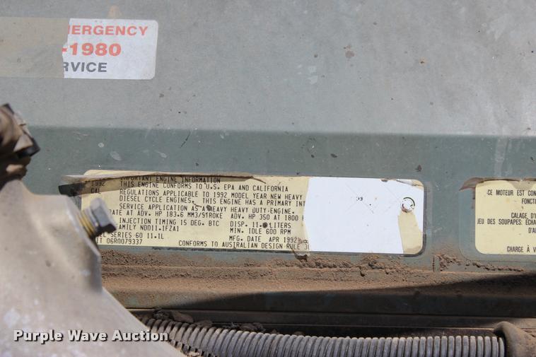 image for item L4972 1993 Freightliner FLD dump truck