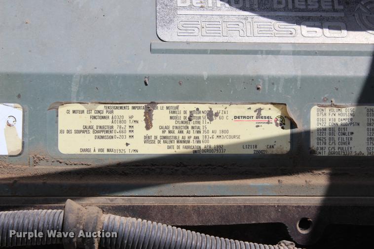 image for item L4972 1993 Freightliner FLD dump truck