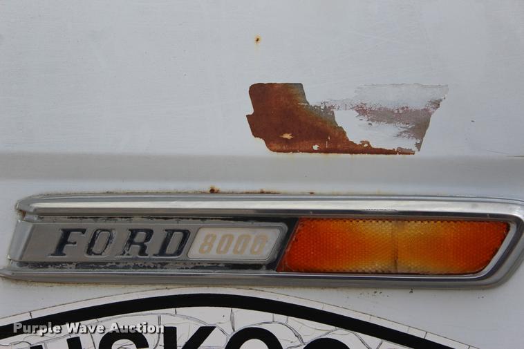 image for item L4973 1978 Ford 8000 tank truck