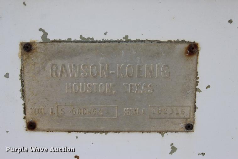 image for item L4975 1995 Chevrolet Kodiak service truck with crane