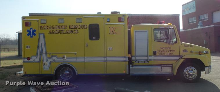 image for item BH9307 2001 Freightliner FL60 ambulance