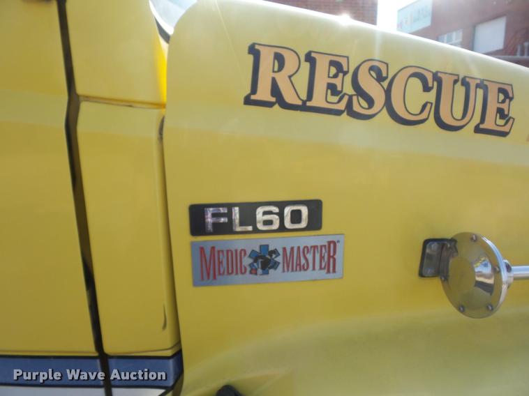 image for item BH9307 2001 Freightliner FL60 ambulance