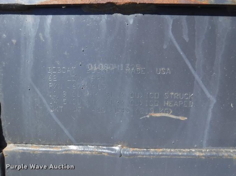 image for item BY9134 Bobcat low profile bucket