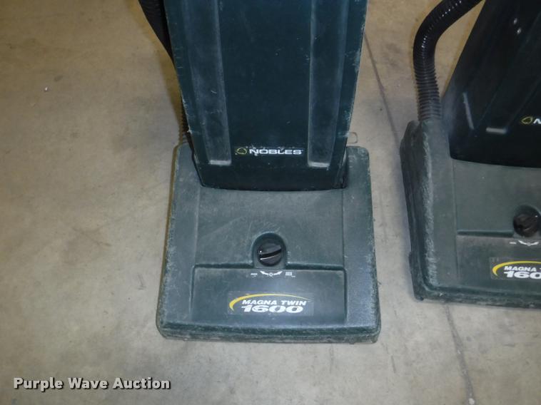 image for item BY9136 (3) Noble Magna Twin 1600 vacuums