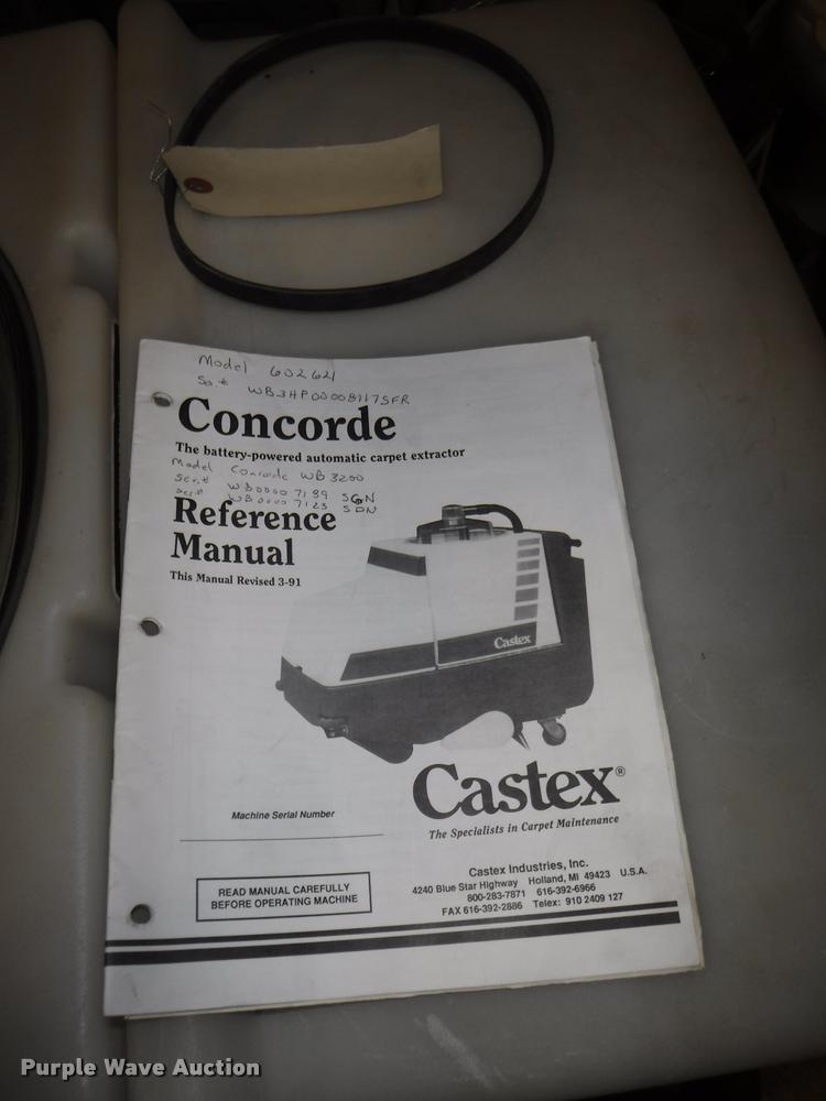 image for item BY9138 (2) floor cleaner units