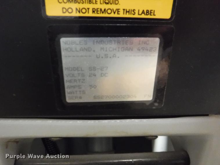 image for item BY9140 (2) Nobles SS-27 Speed floor scrubbers