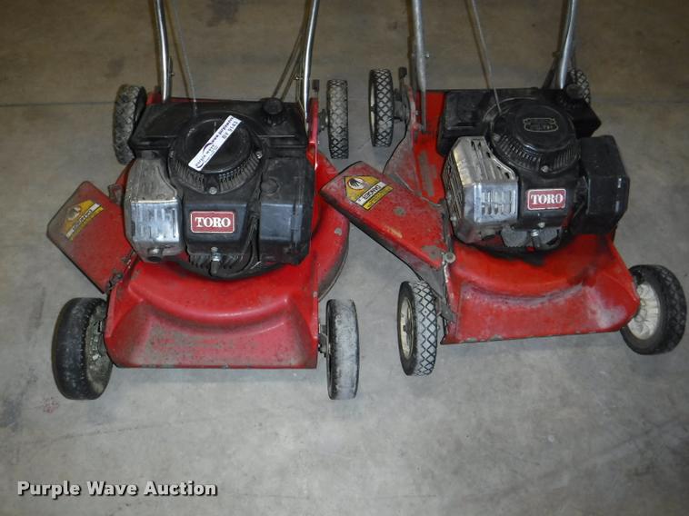 image for item BY9143 (2) Toro push mowers