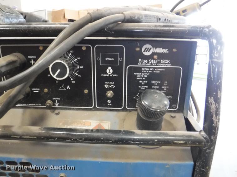 image for item BY9150 Miller Blue Star 180K DC welder/generator