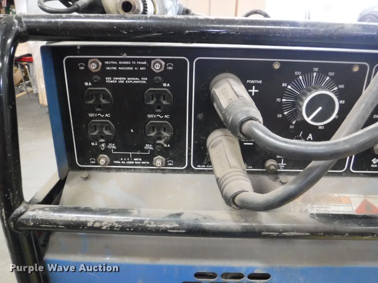 image for item BY9150 Miller Blue Star 180K DC welder/generator