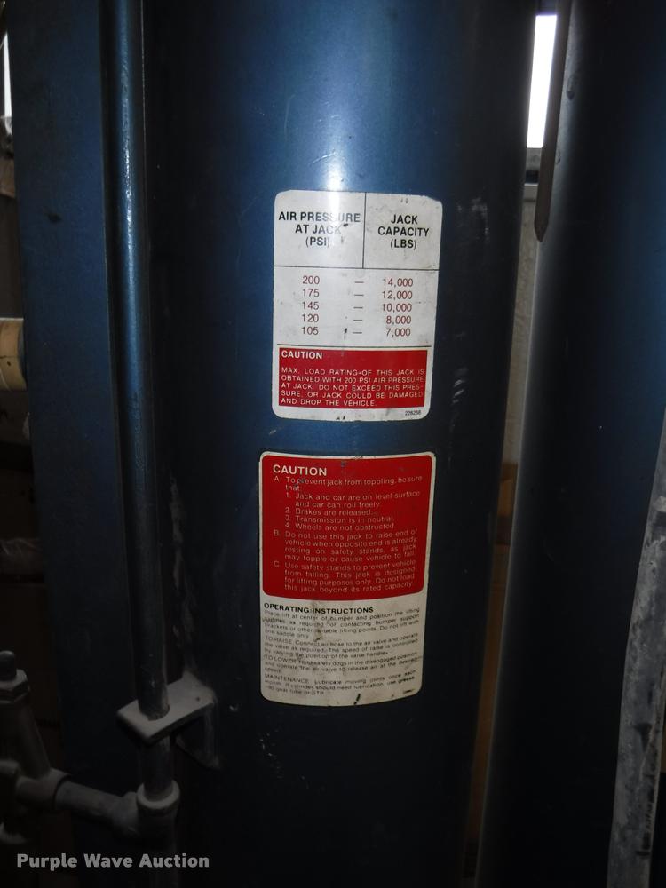 image for item BY9214 Walker pneumatic jack