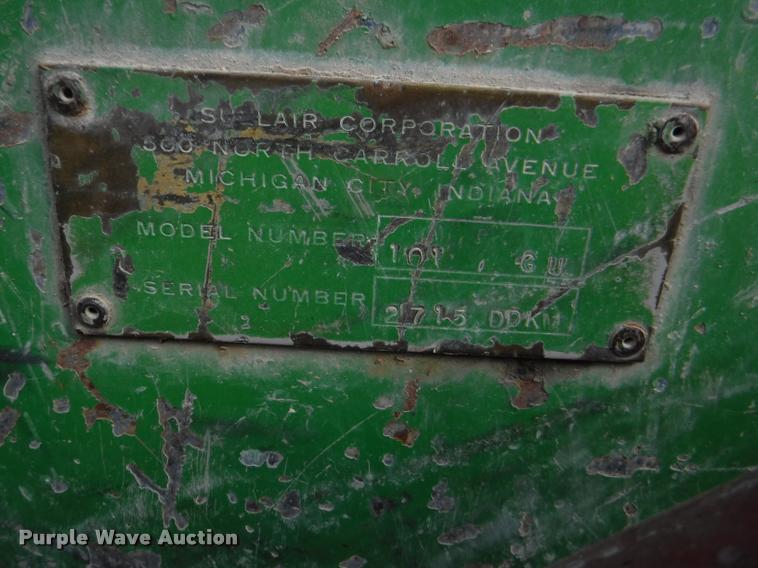 image for item BY9219 Sullair air compressor