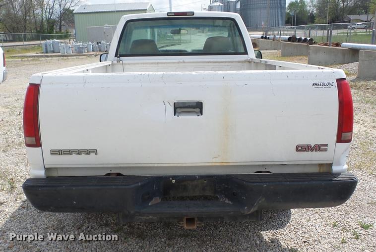image for item BZ9717 1998 GMC Sierra 1500 pickup truck
