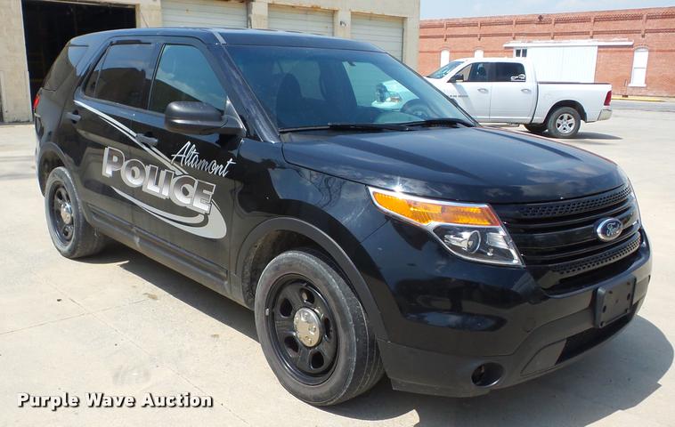 image for item BZ9718 2013 Ford Explorer Police Interceptor Utility SUV