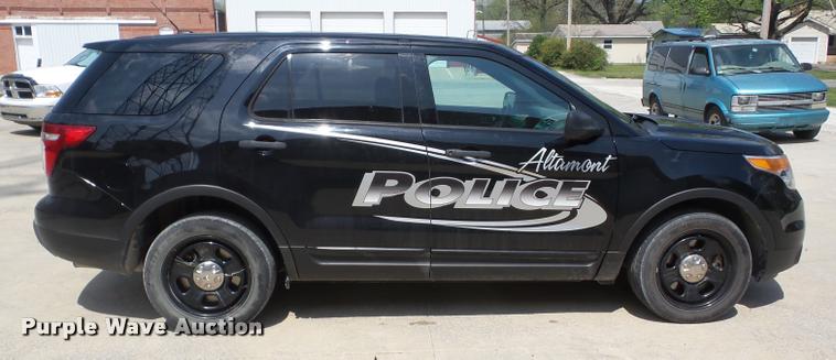 image for item BZ9718 2013 Ford Explorer Police Interceptor Utility SUV