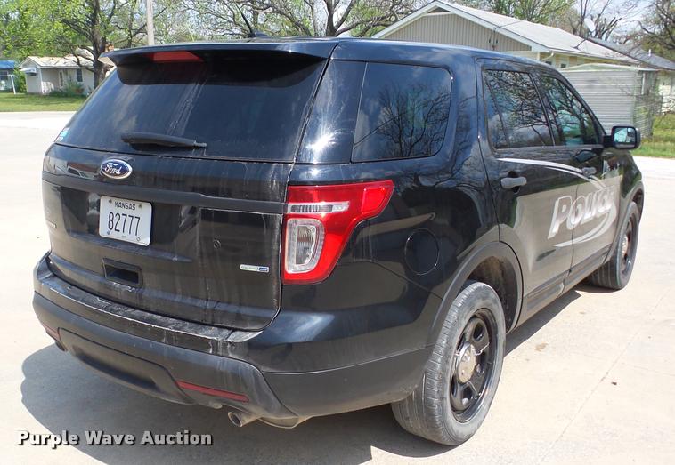 image for item BZ9718 2013 Ford Explorer Police Interceptor Utility SUV