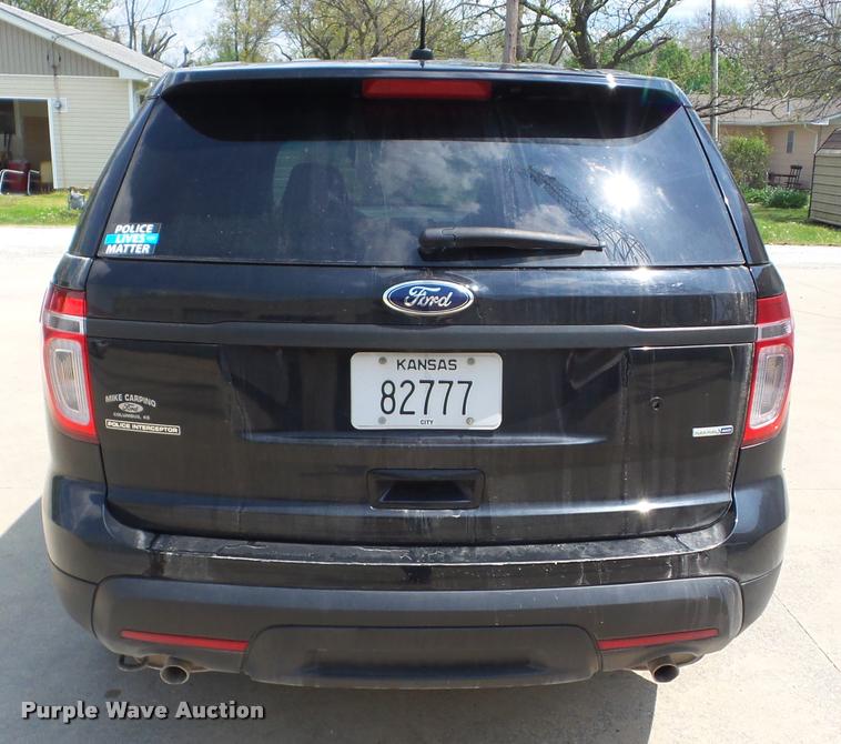 image for item BZ9718 2013 Ford Explorer Police Interceptor Utility SUV