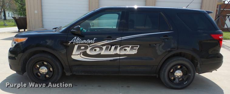 image for item BZ9718 2013 Ford Explorer Police Interceptor Utility SUV