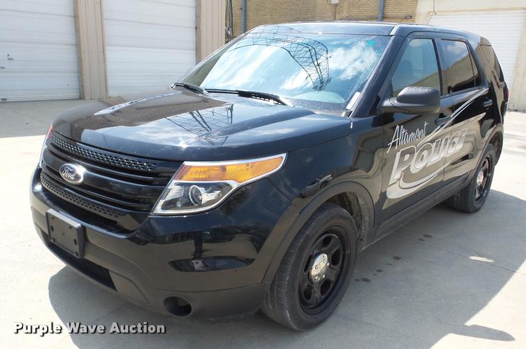 image for item BZ9718 2013 Ford Explorer Police Interceptor Utility SUV