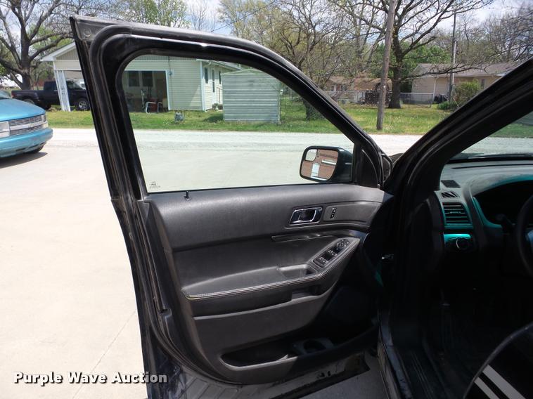 image for item BZ9718 2013 Ford Explorer Police Interceptor Utility SUV