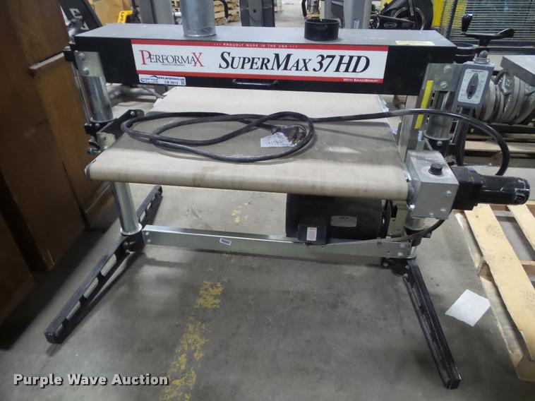Performance Super Max 37HD belt sander 