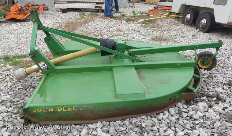 image for item DA0631 John Deere 717 rotary mower