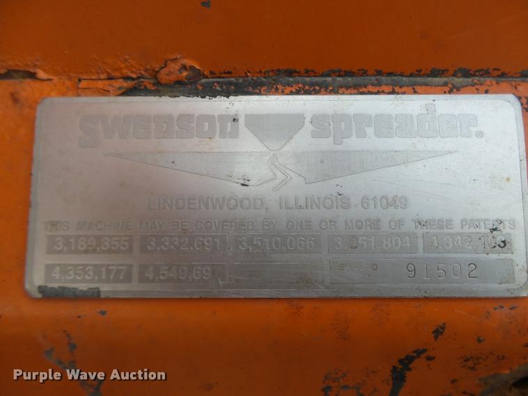 image for item DA0634 Swenson salt spreader