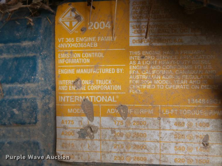 image for item DA1859 2006 International CE school bus