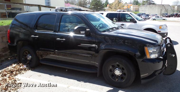 image for item DA1869 2012 Chevrolet Tahoe Police SUV