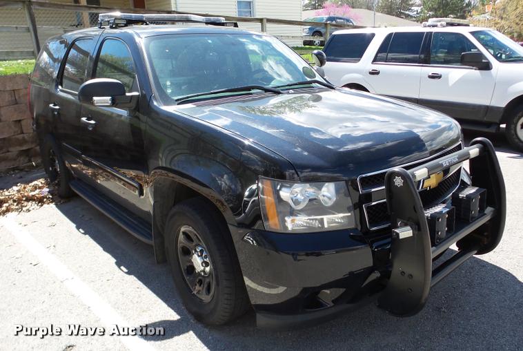 image for item DA1869 2012 Chevrolet Tahoe Police SUV