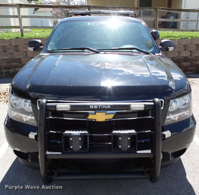 image for item DA1869 2012 Chevrolet Tahoe Police SUV