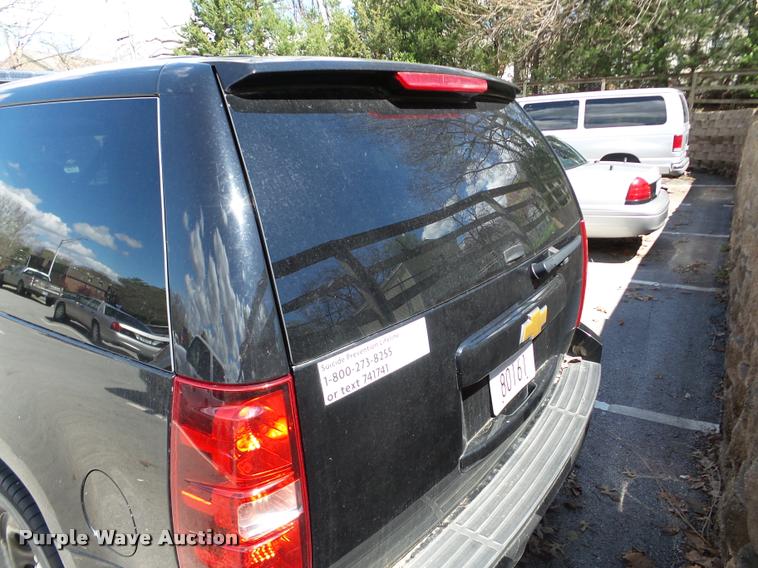 image for item DA1869 2012 Chevrolet Tahoe Police SUV