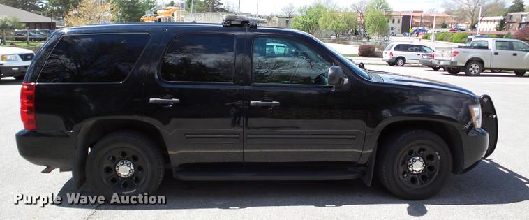 image for item DA1870 2012 Chevrolet Tahoe Police SUV