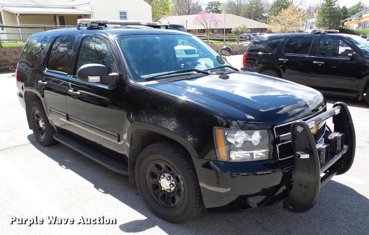 image for item DA1870 2012 Chevrolet Tahoe Police SUV