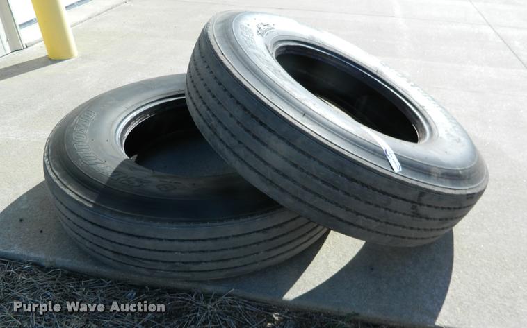 image for item DA9721 (2) Sumitomo ST748 11R22.5 tires