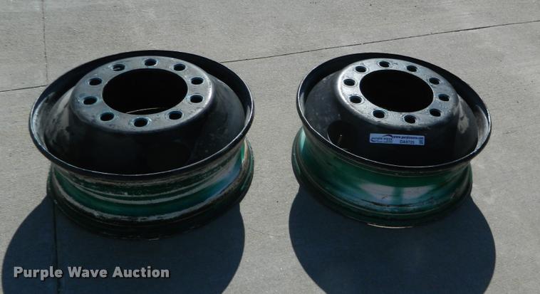 image for item DA9725 (2) 10 hole wheels