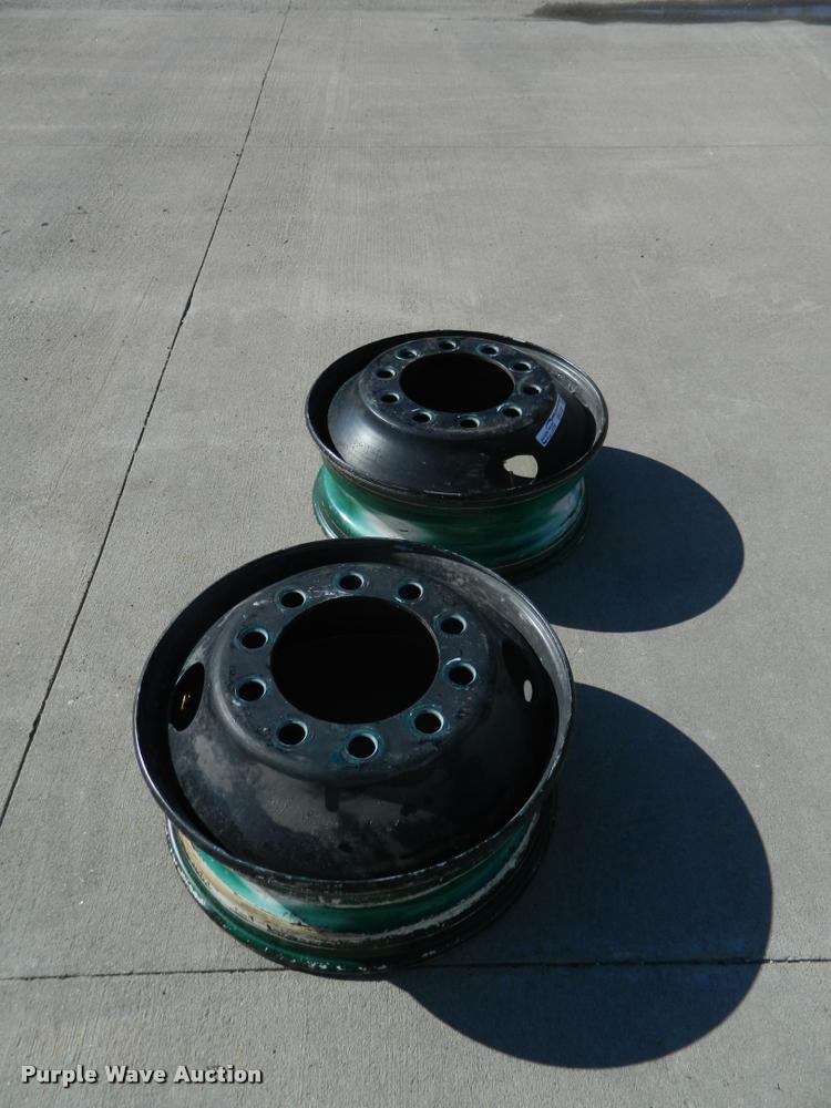 image for item DA9725 (2) 10 hole wheels